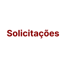 Solicitações